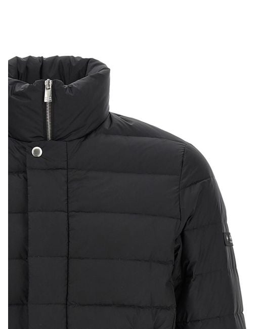 Tatras Black Quilted Jacket for men
