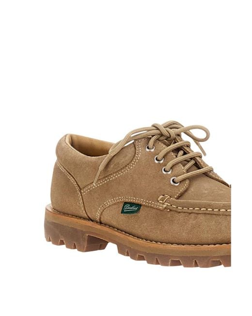 Paraboot Brown Thiers Dress Shoes for men