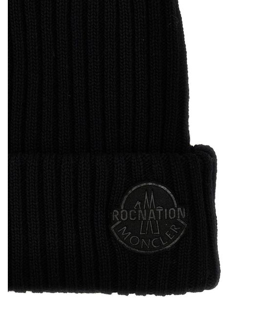 Moncler Roc Nation By Jay z Cap Hats in Black for Men Lyst