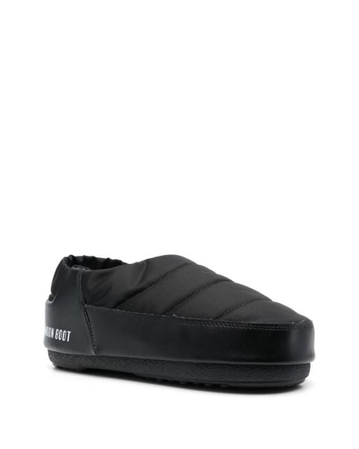 Moon Boot Black Evolution Mules