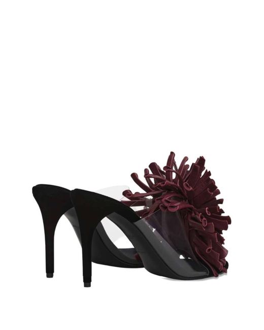 Alaïa White Asymmetrical Sandal