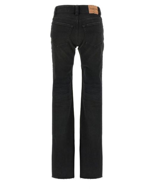 Balenciaga Blue Mid-Rise Jeans