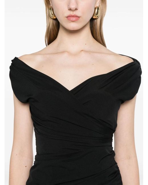 Jacquemus Black La Robe Rita Longue Gown
