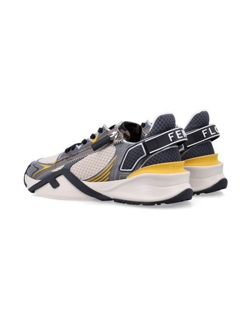 Fendi Multicolor Flow Sneakers for men