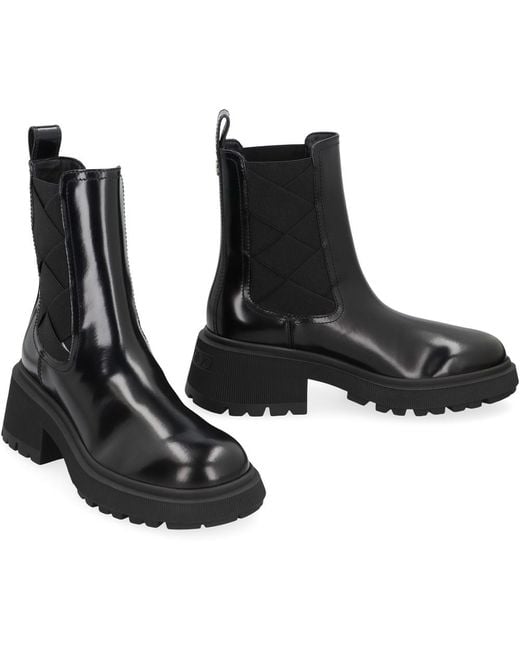 Jimmy Choo Black Solid Louri Boots