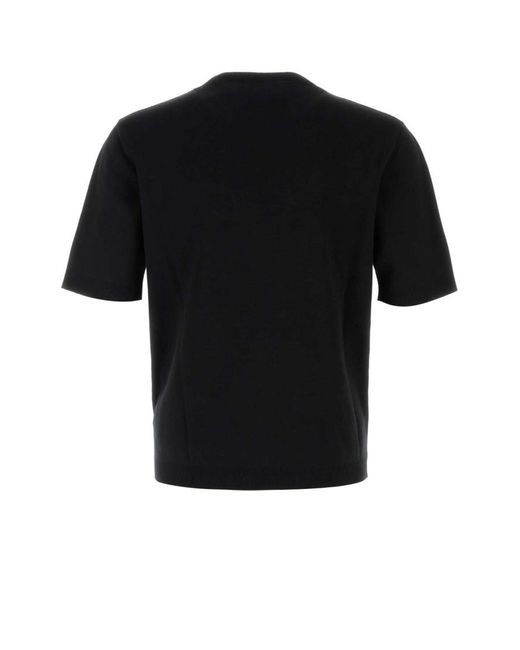 Gucci Black Silk Blend Sweater for men