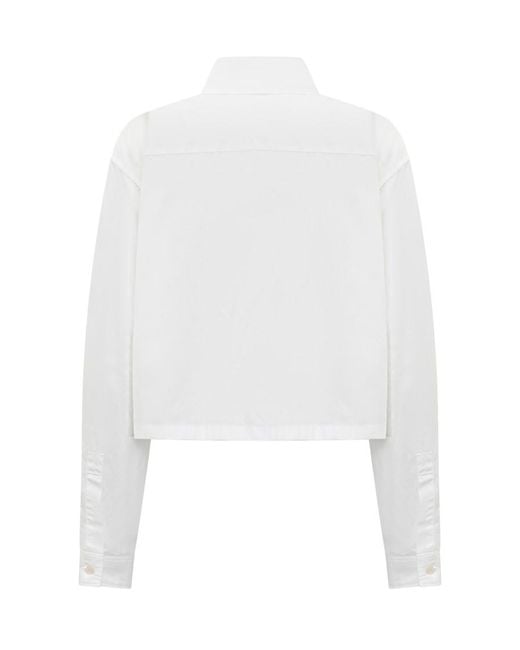 Ambush White Regular Solid Shirt