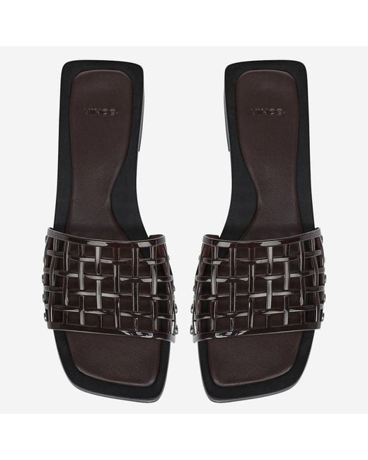 Vince Brown Jelly Sandals