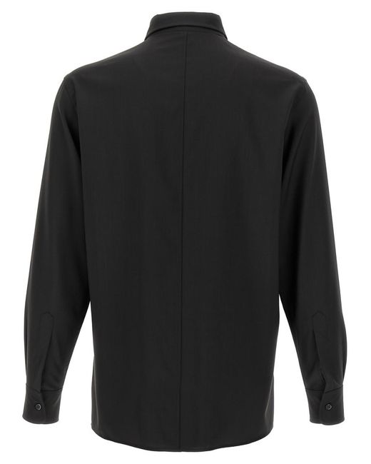 Barena Black Den Shirt for men