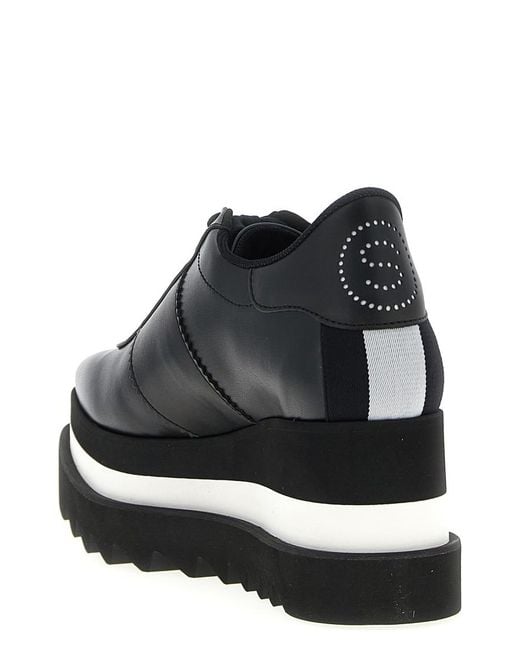 Stella McCartney Black 'Elyse' Sneakers