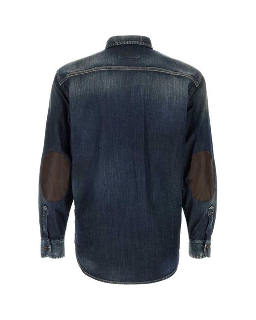 DSquared² Blue Regular Shirt for men