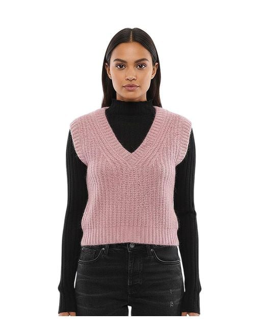 Rodebjer Black Knitted V Neck Sweater