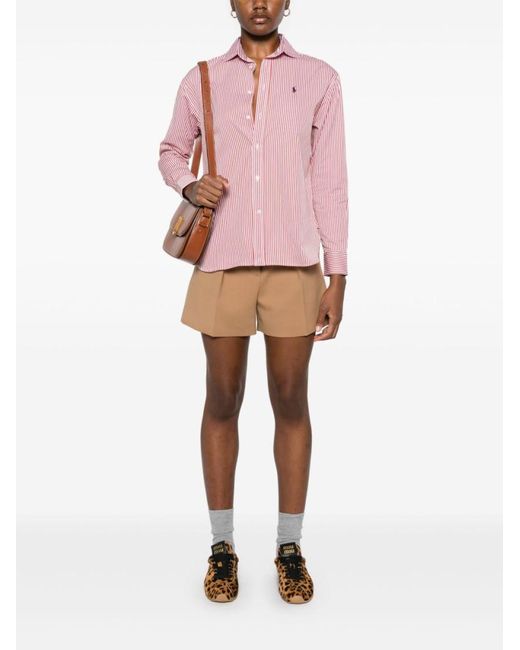Ralph Lauren Pink Striped Shirt