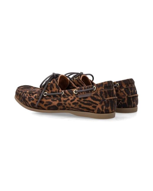 Tom Ford Brown Logo Loafers