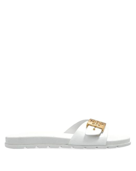 Tory Burch White Sandals