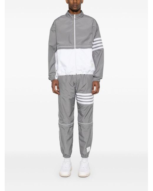 Thom Browne Gray 4Bar Trackpants for men
