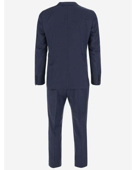 Brian Dales Blue Single Breasted Suit for men