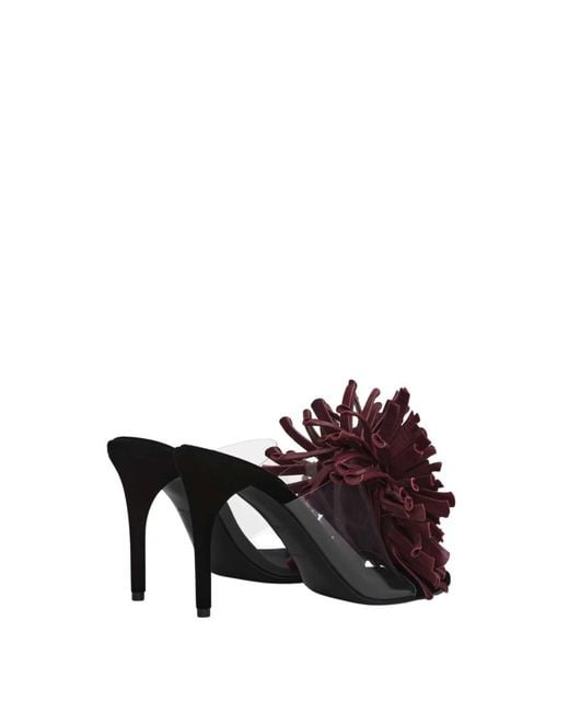 Alaïa White Asymmetrical Sandal