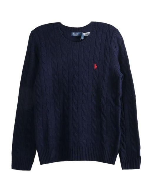 Ralph Lauren Blue Logo Sweater