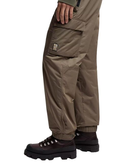 Moncler Green Regular Joggers for men