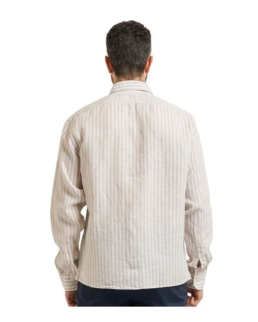 Boss White Regular Solid Shirt for men