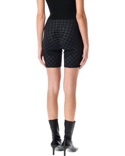 M I S B H V Black Monogram Shorts