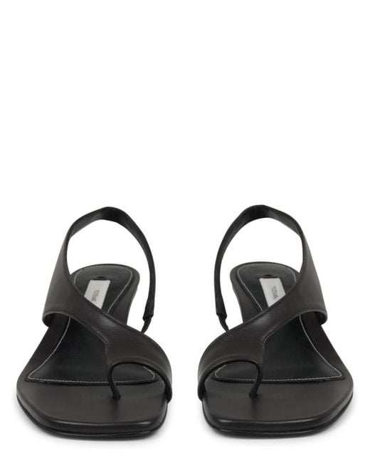 Totême Black Solid Heels