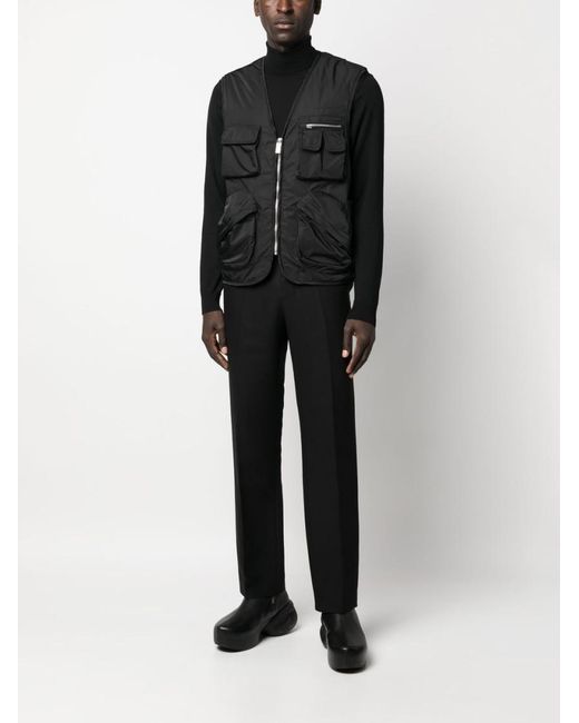 Givenchy Black Multipocket Vest for men