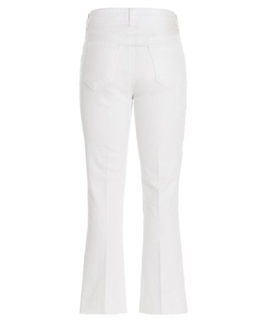 L'Agence White Flared Jeans