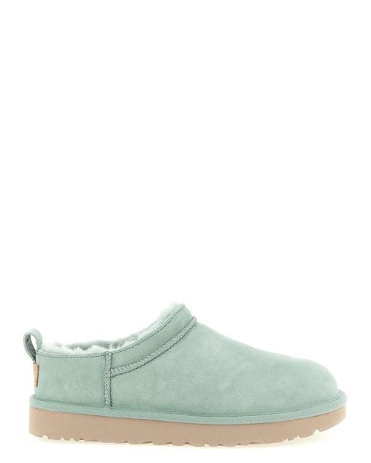 Ugg Green Solid Slip On Boots