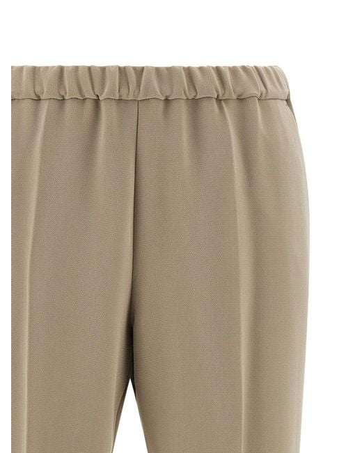 Alberto Biani Natural Fall Pants