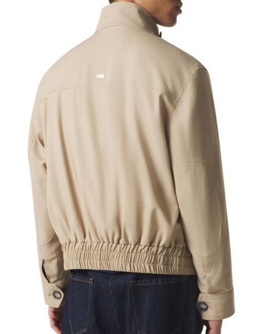 AMI Natural Mock Collar Jacket for men