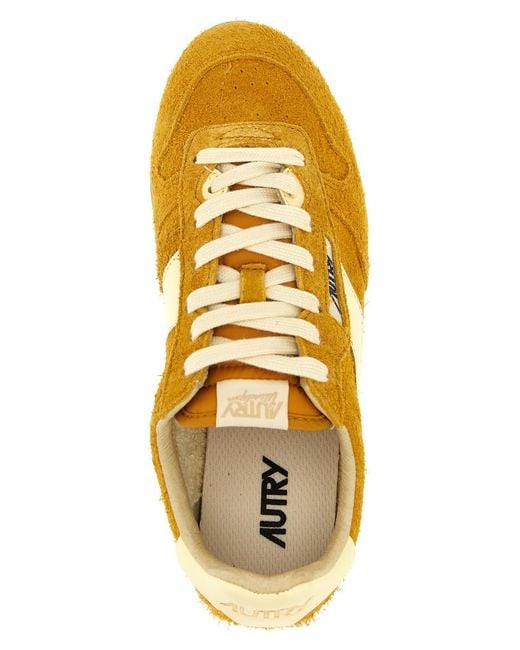 Autry Yellow Windspin Sneakers