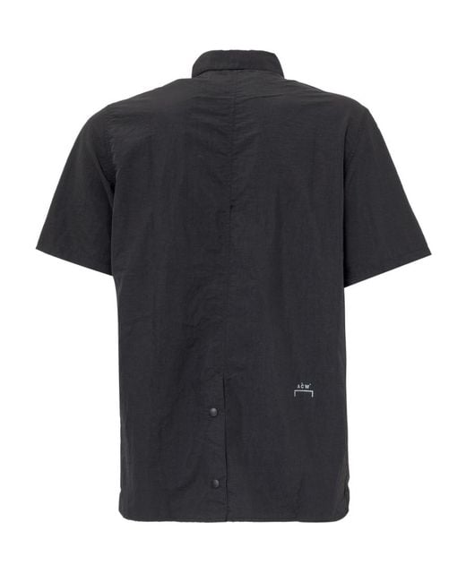 A_COLD_WALL* Black Regular Solid Shirt for men