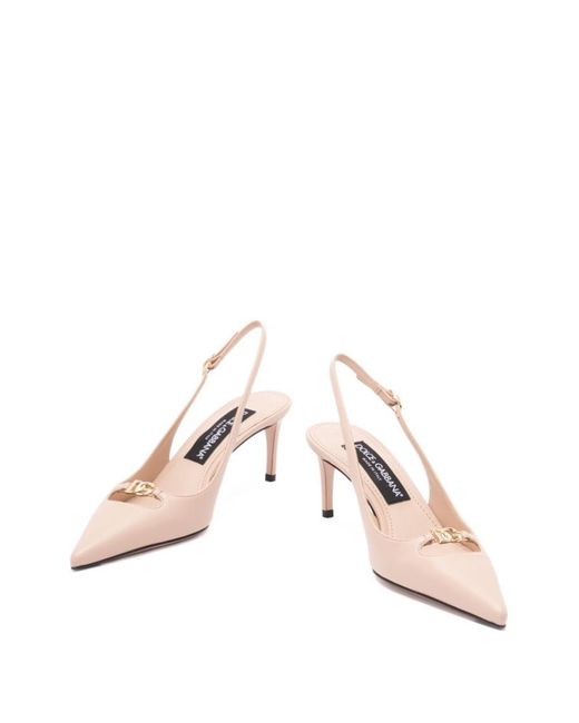 Dolce & Gabbana Pink Solid Pumps