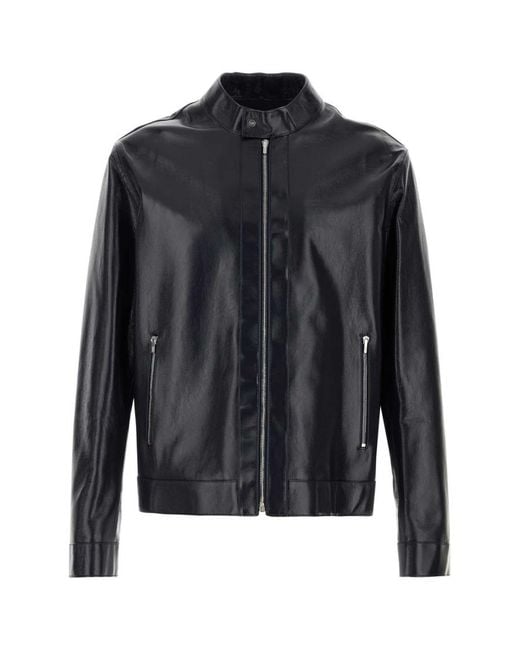 Fendi Black Midnight Solid Jacket for men