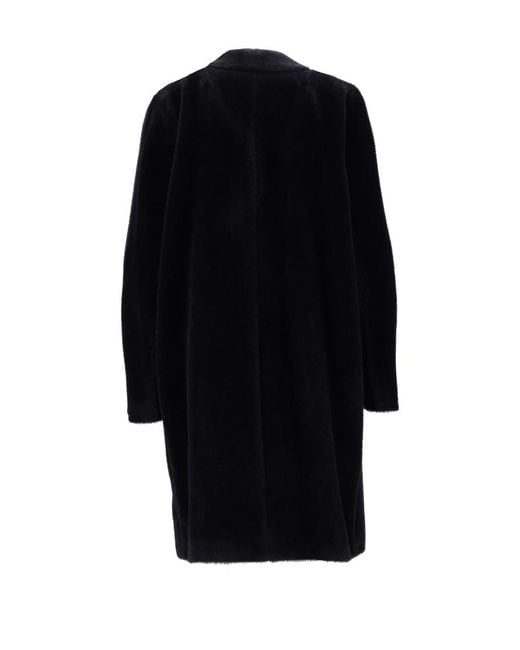 Max Mara Black Cappotto