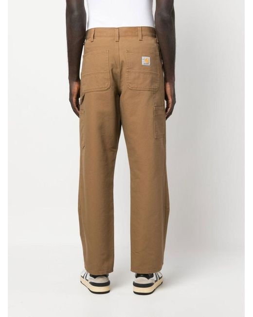 Carhartt Brown Double Knee Pant I031501 for men