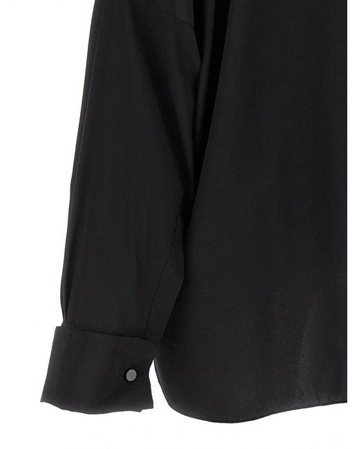 Tom Ford Black Crepe De Chine Shirt