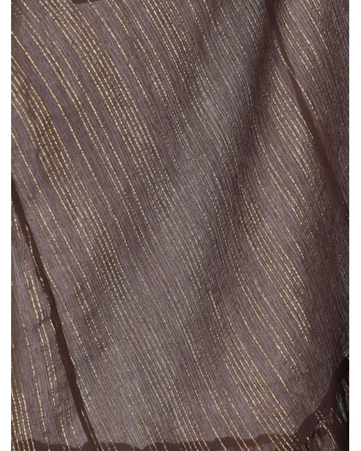 Zimmermann Brown Solid Midi Skirt