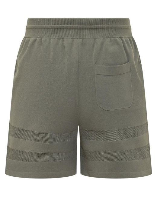 Givenchy Gray Textured Shorts for men