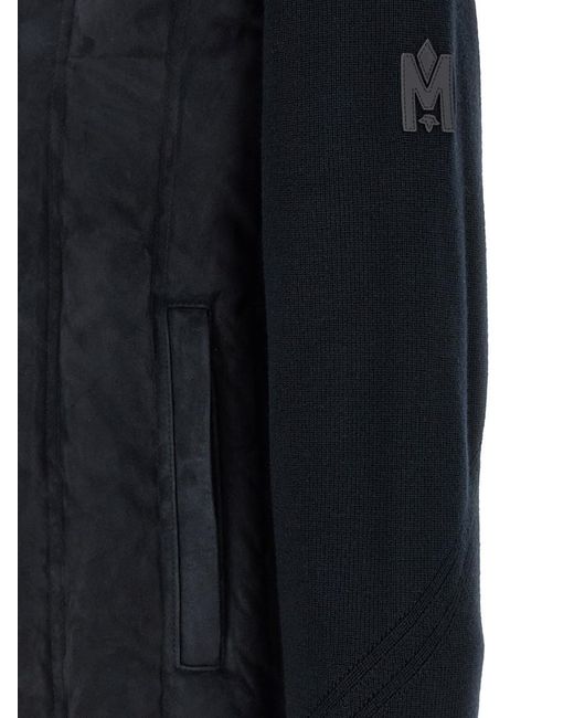 Mackage Black Solid Wool Jacket for men
