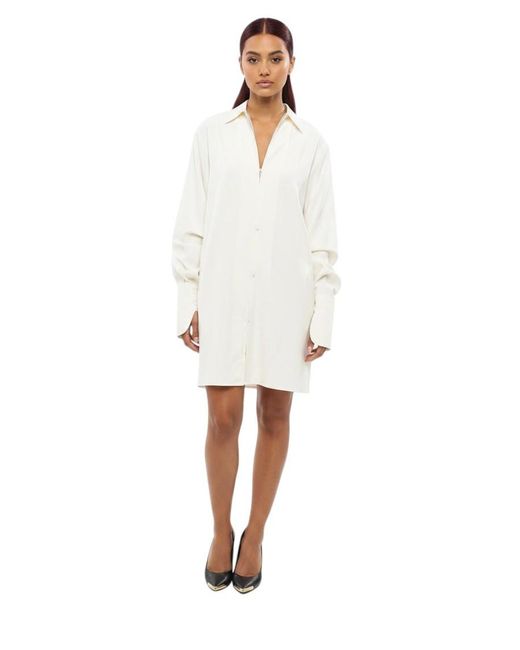 Maison Margiela White Oversized Solid Shirt