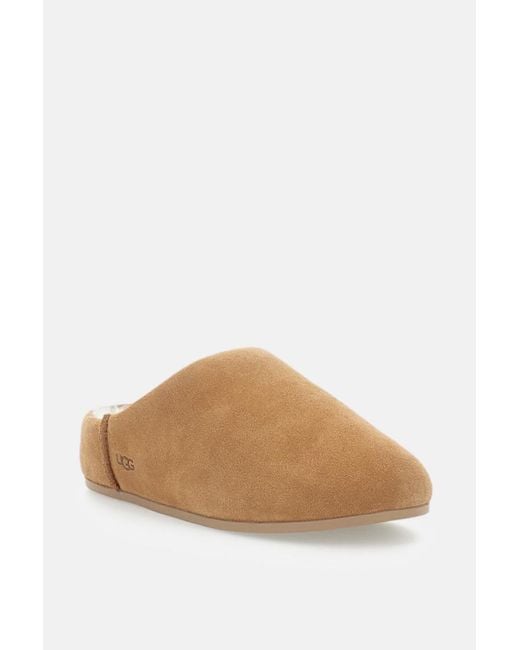Ugg Brown Slip On Slides