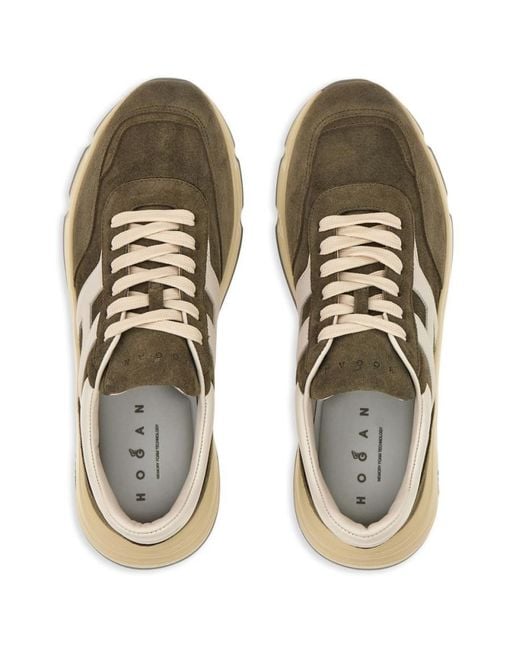 Hogan Green Hyperlight Sneakers for men