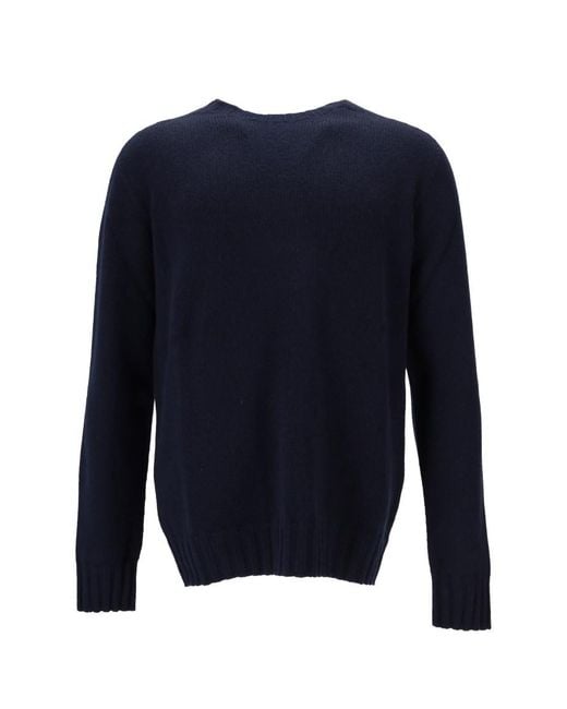 LA ROSE Blue Regular Sweaters for men