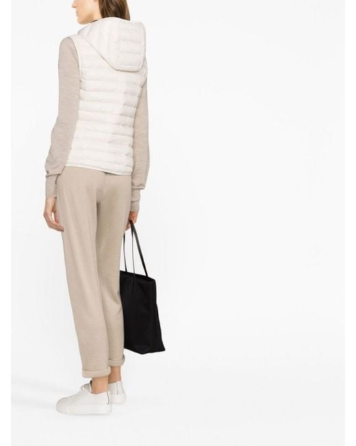 Brunello Cucinelli Natural Cotton Solid Activewear