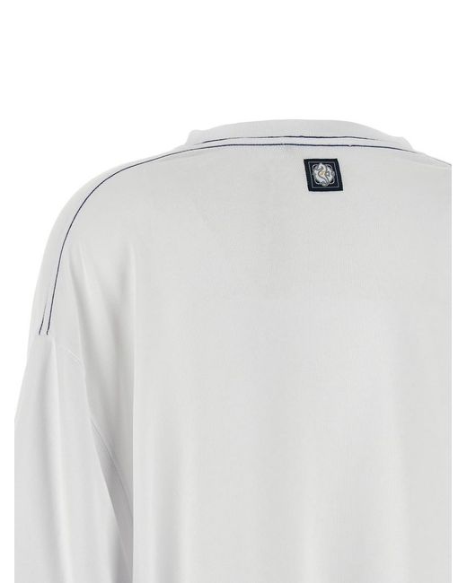Jacquemus White Solid Crew Neck T-Shirt