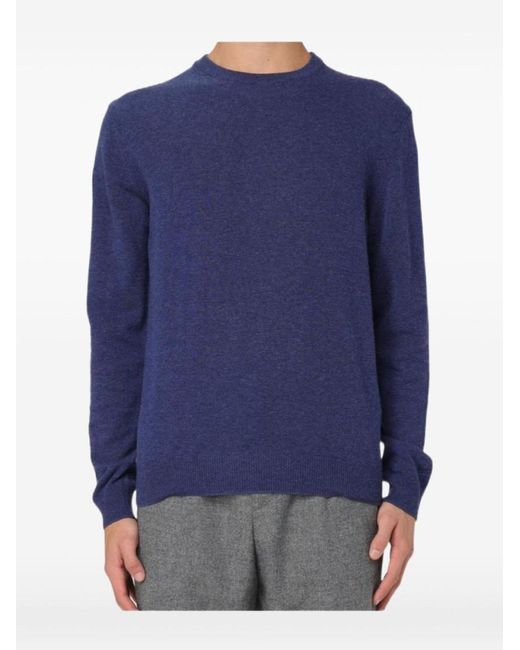 Woolrich Men's Blue Wool Sweater