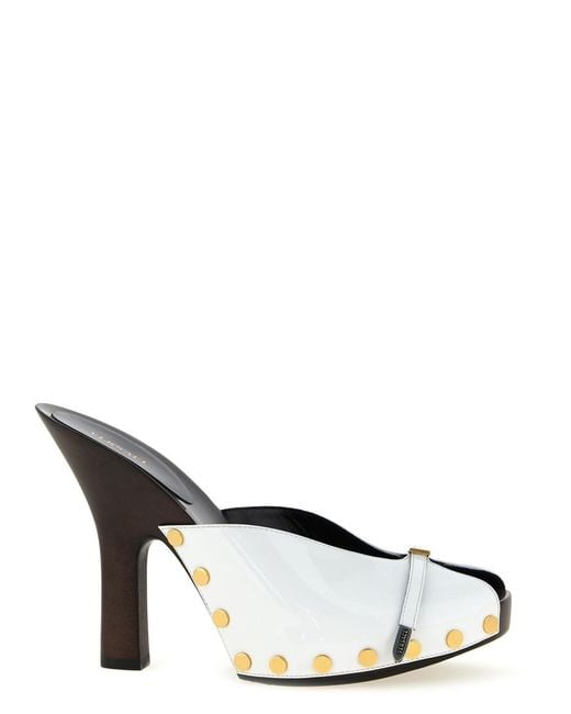 Versace Multicolor Slip On Heels